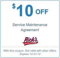 $10 off service maintenance agreement